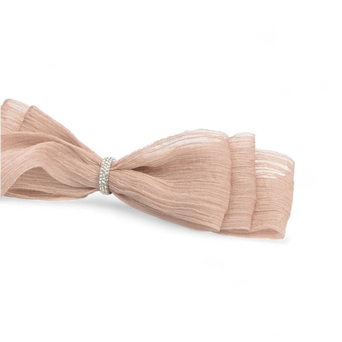 CHIFFON RIGATO TORTORA 15MMX15MT